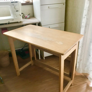 ◆お取引中◆ パタパタデスク　折りたたみ　机　テーブルの画像