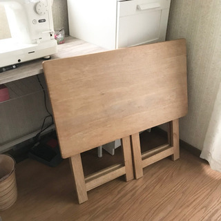 ◆お取引中◆ パタパタデスク　折りたたみ　机　テーブルの画像