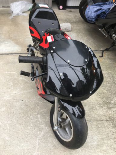 最終値下げ　ポケバイ 50ccエンジン搭載　ポケットバイク