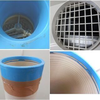 排熱ダクト付き スポットクーラー単相首振り ナカトミ N407-TC 2017年製