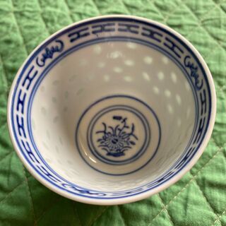 景徳鎮 ホタル陶器の煎茶碗 5客セットの画像