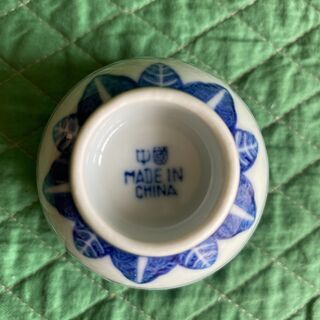 景徳鎮 ホタル陶器の煎茶碗 5客セットの画像