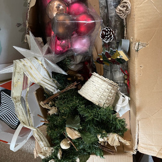 ドイツから持ち帰ったクリスマスオーナメント多数