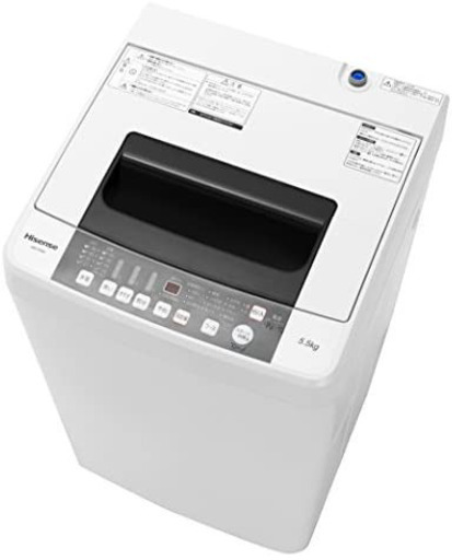 ハイセンス 全自動洗濯機 5.5kg HW-T55A