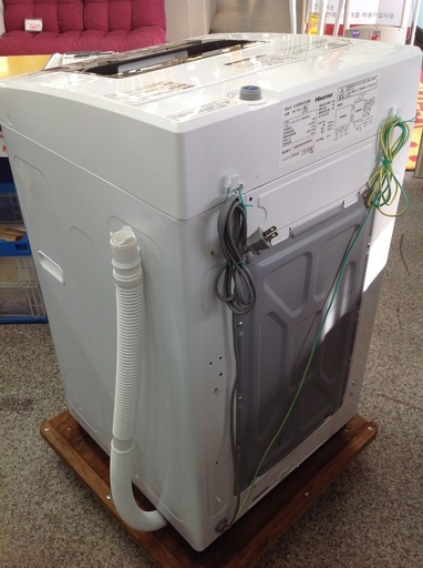 【最短即日配送可能！】5.5kg 全自動洗濯機　Hisense【9651443】