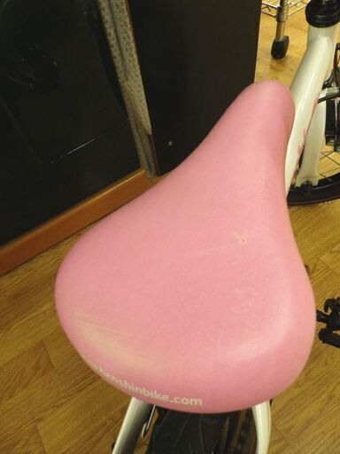 へんしんバイク バランスバイク ペダルあり自転車 子供用 12インチ 白×ピンク  Henshin Bike　西岡店