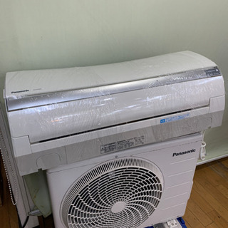 パナソニック ルームエアコン 冷房2.2kw  CS-EX223C-W 2013年製 主に6畳の画像