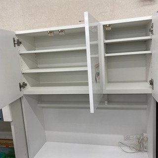 食器棚！白いです。の画像