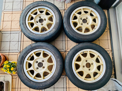13インチ 5.5j 175/60r13 ET38 ナンカン NS-2R