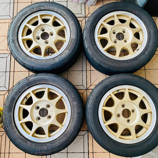 13インチ 5.5j 175/60r13 ET38 ナンカン N...