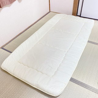 無料　敷ふとん　敷布団 シングル　日本製 ほこりの出にくい 三層...