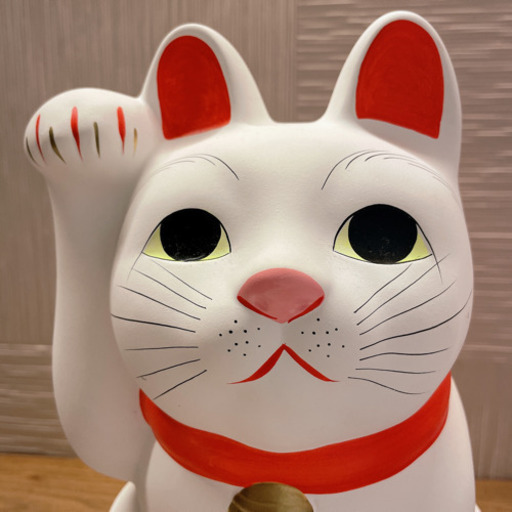 決まりました！豪徳寺　招福猫児　招き猫　招きねこ 商売繁盛や心願成就、家内安全、猫好きには必見！