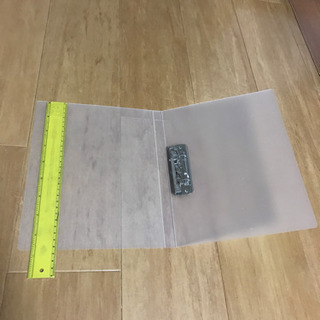 バインダー３つ､クリアポケットファイル２冊の画像