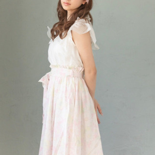 新品　リズリサ　LIZ LISA パステルフラワースカートの画像