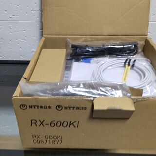 新品未使用品 RX-600KI ひかり電話対応ホームゲートウェイ本体　SFP-型「０」A 光加入者線終端装置タイプS　宅内光ファイバーコード 5の画像