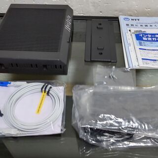 新品未使用品 RX-600KI ひかり電話対応ホームゲートウェイ本体　SFP-型「０」A 光加入者線終端装置タイプS　宅内光ファイバーコード 5の画像
