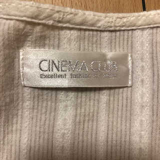 ③レディース　服　白チュニック　Mサイズの画像