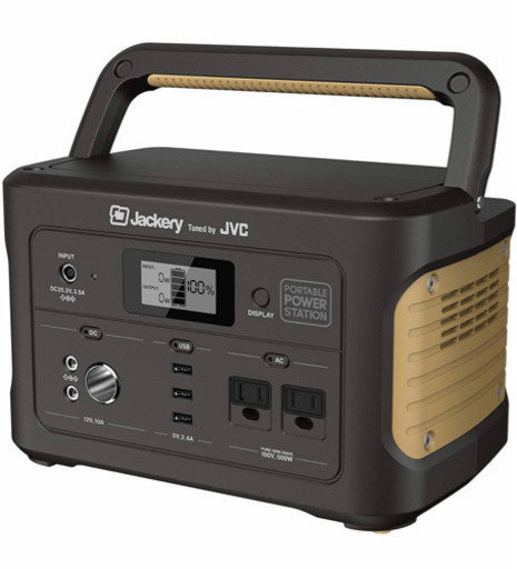 Jackery JVCポータブル電源　BN-RB6-C 174,000mAh