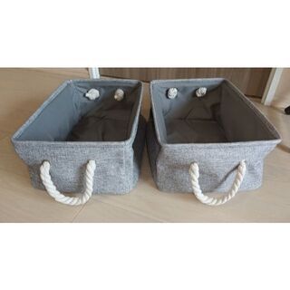 収納 BOX バスケット 2個セット◆価格 2,800円ｘ2個の画像