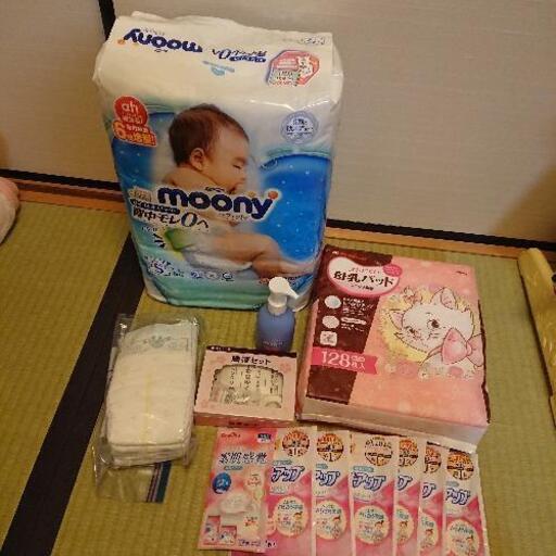 お譲り先決まりました！最終価格 おむつ ムーニー エアフィット テープSサイズ 母乳パッド