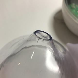 LUMINOUS RAINBOW DEW 加湿器 しずく型 アロマ対応 7色「TSK-RL28-WH」の画像