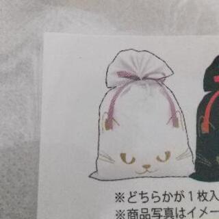 (新品)不織布ギフトBIGBANG  L[ホワイト  キャット]②の画像