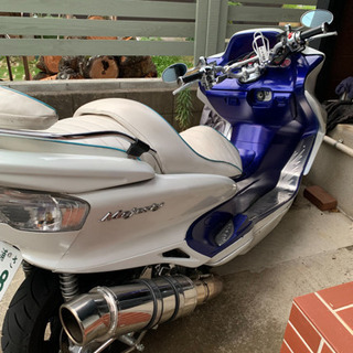 マジェスティ250  エアロ　カスタムの画像