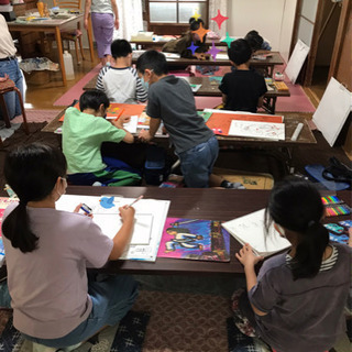【募集】日ようび新クラス誕生◇東貝塚駅徒歩4分☆6さいからの絵画教室【子ども造形美術教室】の画像