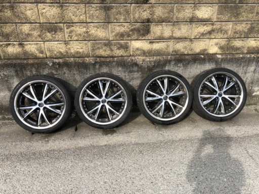 【最終　さらに値下げしました】20インチホイール　4本　10型アルファードで使用