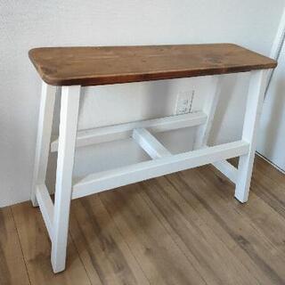 【決まりました】手作りベンチ