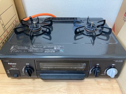 【取引中】パロマ　ガスコンロ　プロパンガス　IC-N30B-L