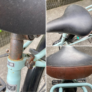 6月28日(月)まで！自転車　ミントカラー　パステルカラーの画像