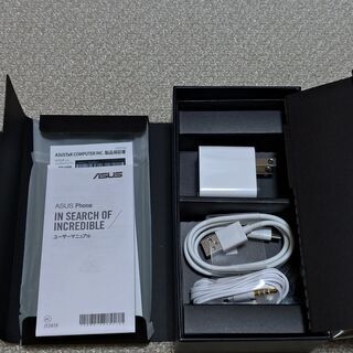 ZenFone4カスタマイズモデル 中古美品　欠品無しの画像
