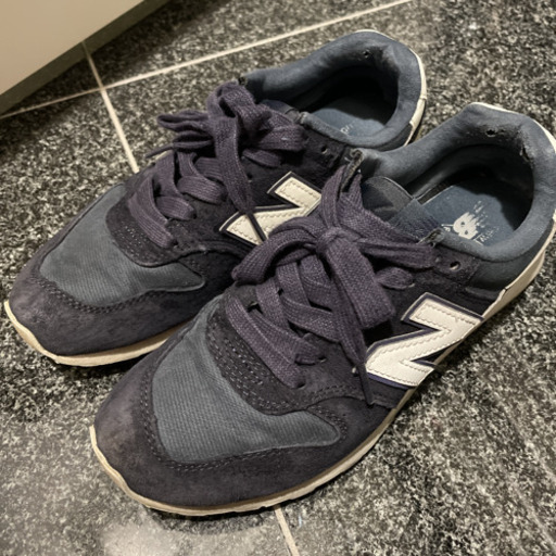 ニューバランス スニーカー 996 ネイビー　紺　22.5.cm