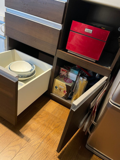 美品⭐︎パモウナ　カップボード　2年弱使用⭐︎
