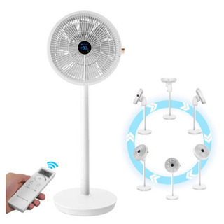 【新品未使用】 サーキュレーター 30畳 リビング扇風機 DCモ...