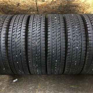 BS BLIZZAK W979 195/85R15 113/111L LT 15インチ トラックタイヤ スタッドレス 6本 2018年製 (TW113) クレジットカード QR決済可能