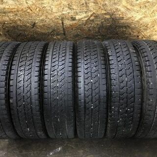 BS BLIZZAK W979 205/75R16 113/111L LT 16インチ トラックタイヤ スタッドレス 6本 2018～19年製 　(TW114) クレジットカード QR決済可能