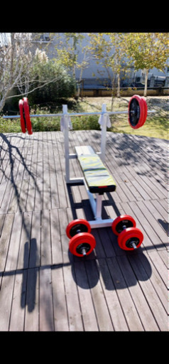 自宅で筋トレ！　筋力トレーニングセット！