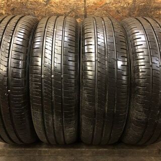 DUNLOP ENASAVE EC204 195/65R15 15インチ 夏タイヤ 4本 2020年製 バリ溝 プリウス ウィッシュ アイシス等　(VTF392) クレジットカード QR決済可能