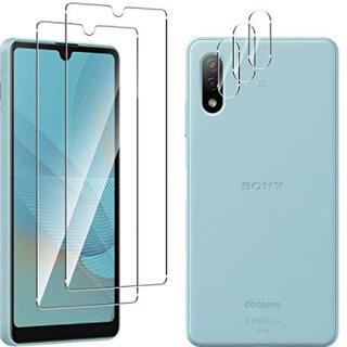 A284 Xperia Ace II ガラスフィルム（2枚入）+...