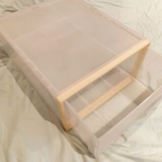 【お譲りします】無印の収納ケース大2個セットの画像