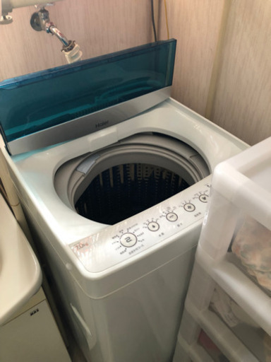 2019年製　ハイアール　洗濯機　7kg