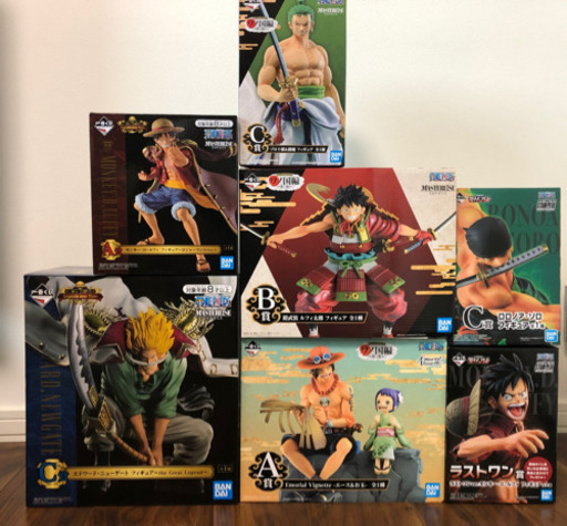 ワンピース　フィギュア　一番くじ　色々
