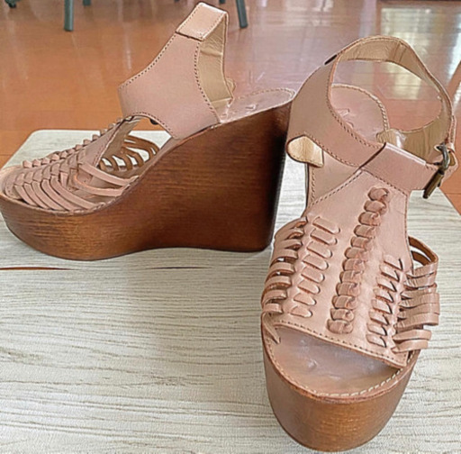 【新品・未使用】MIA レザー　サボ　サンダル