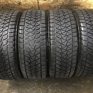 BS BLIZZAK DM-V2 265/65R17 17インチ スタッドレス 4本 2018年製 バリ溝 ランクルプラド ハイラックスサーフ等　(VTD426) クレジットカード QR決済可能