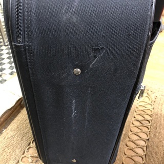 キャリーバック 黒の画像
