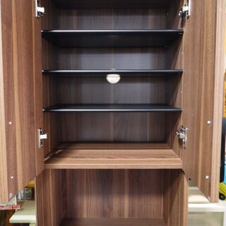 【美品】ニトリ　シューズBOX (サンレモ2 73H MBR)の画像