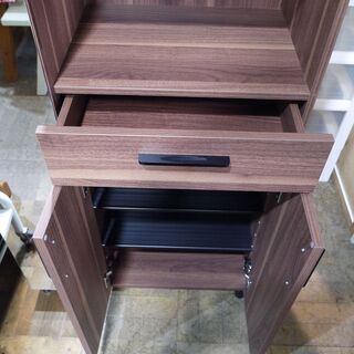 【美品】ニトリ　シューズBOX (サンレモ2 73H MBR)の画像