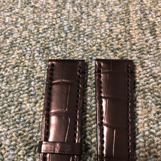 補足ゼニス ZENITH 新品 アリゲーターベルト バックル セット 尾錠